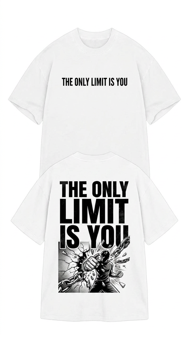 The Only Limit Is You – Anime Edition Oversized T-Shirt