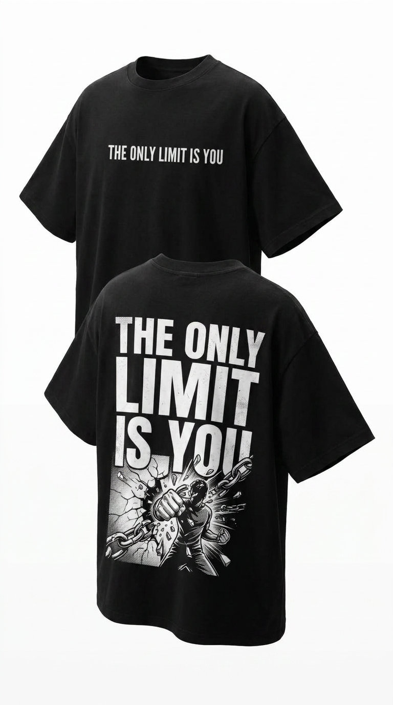The Only Limit Is You – Anime Edition Oversized T-Shirt