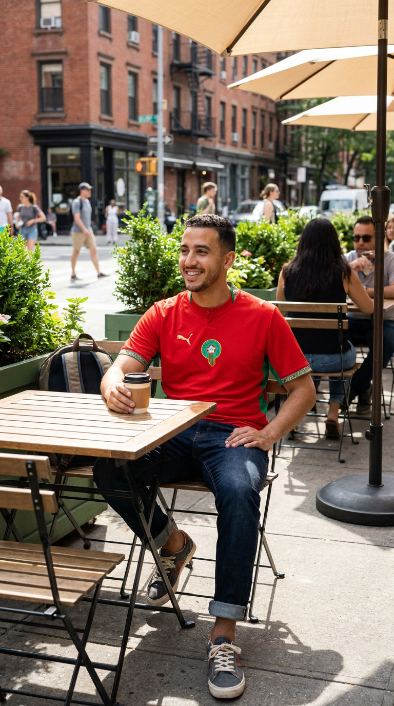 Moroccan football T-shirt