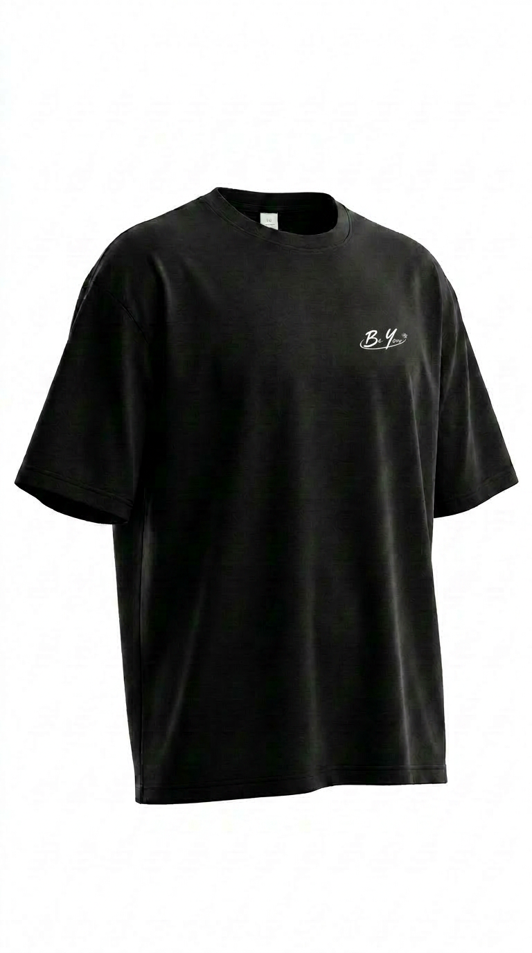 BeYou Oversized T-Shirt – 260 GSM Premium Cotton