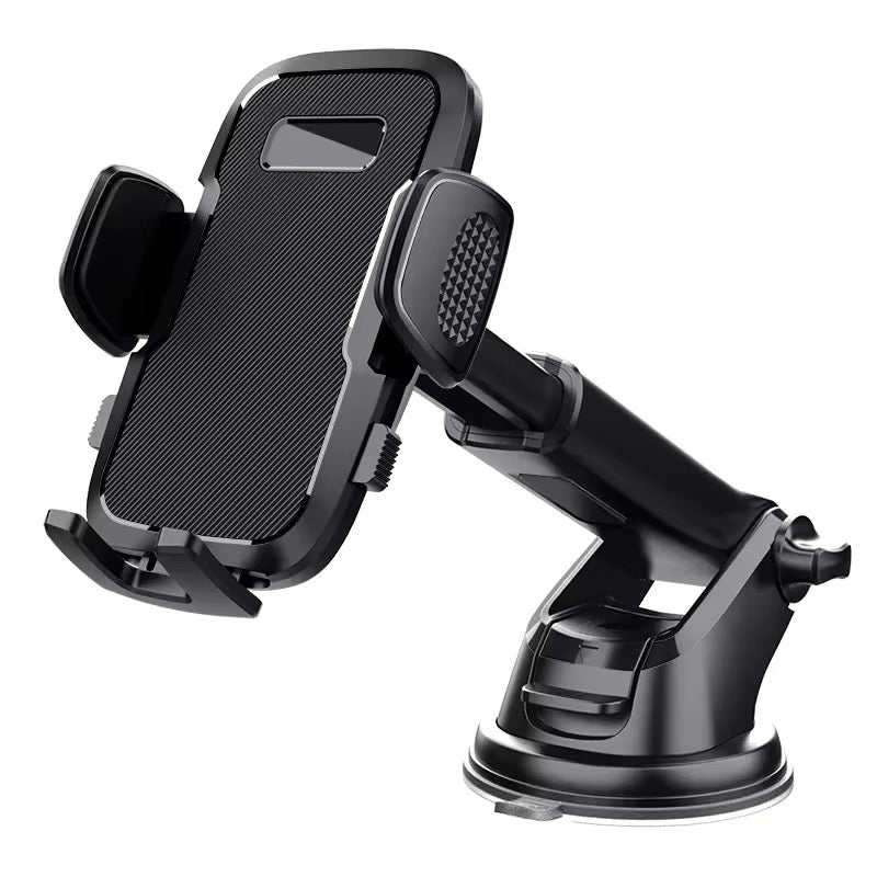 360° Adjustable Car Phone Holder – Strong Suction Cup Dashboard & Windshield Mount for 4.7”–7.2” Smartphones